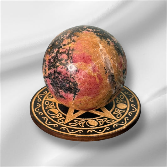 Rhodonite Sphere