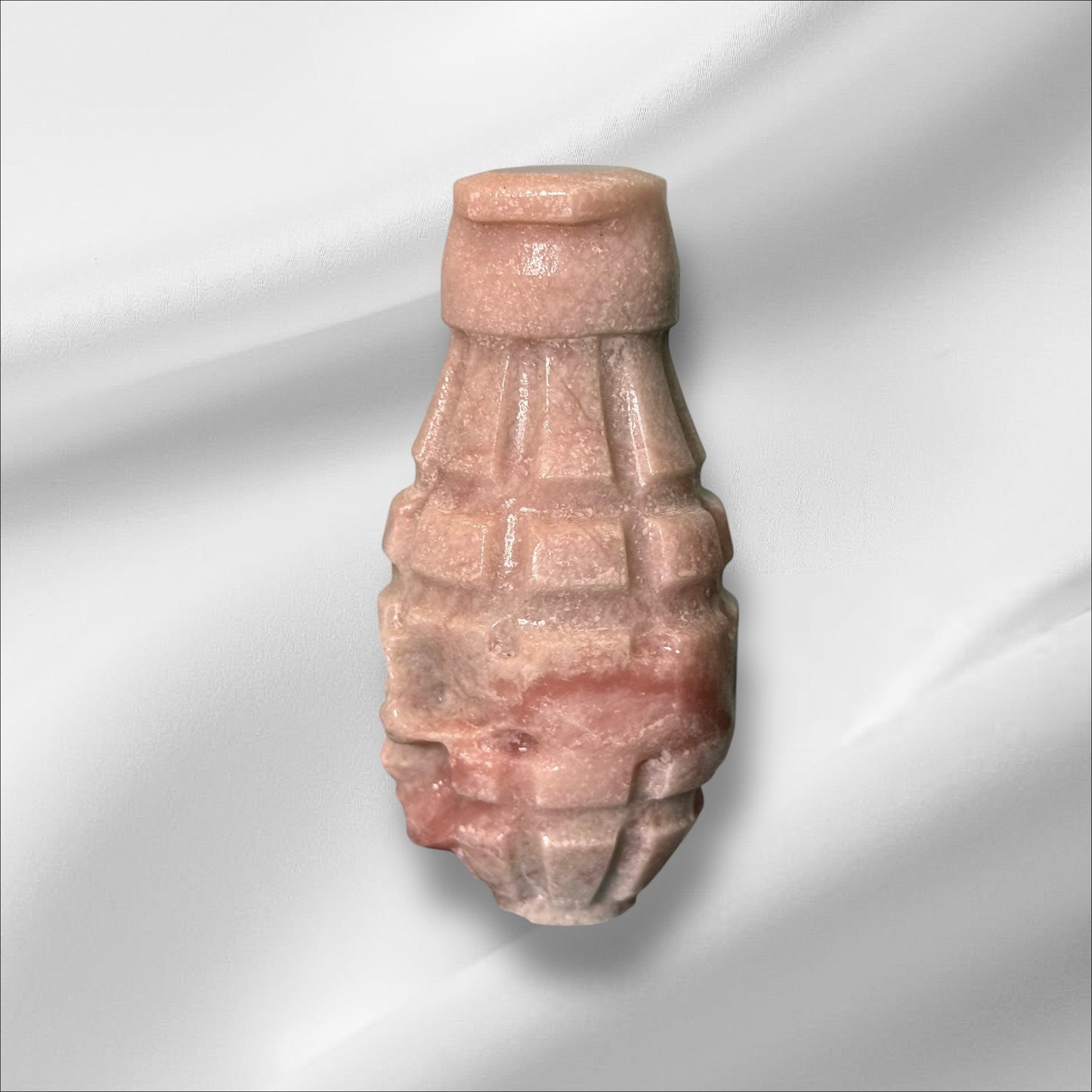 Pink Opal Skull Grenade