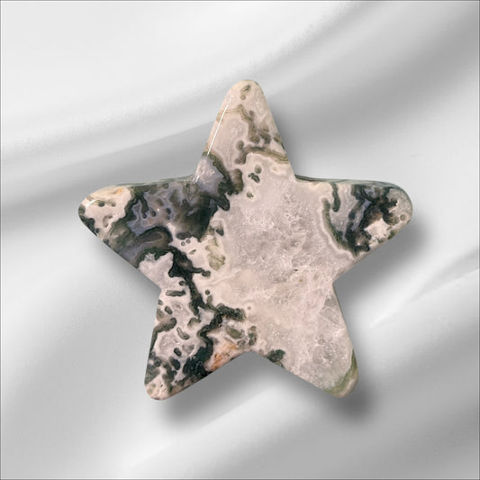 Moss Agate Star