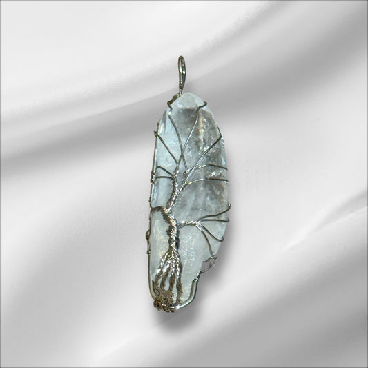 Wrapped Quartz Pendant No. 1