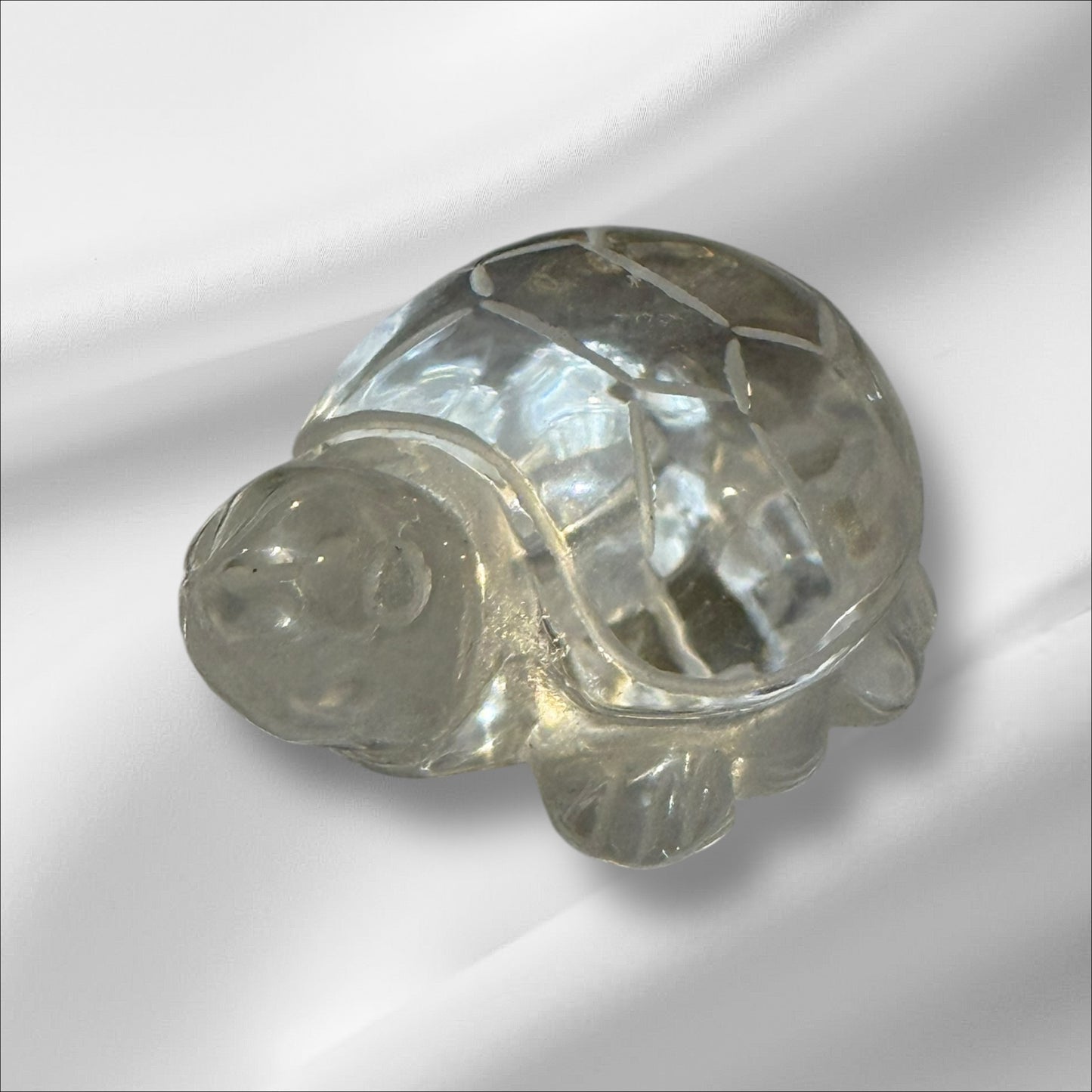 Clear Quartz Turtle