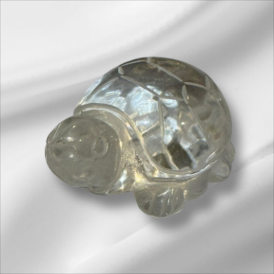 Clear Quartz Turtle