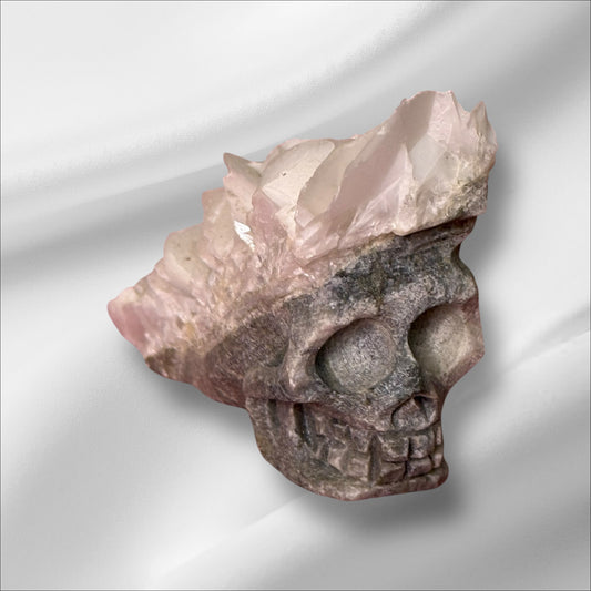Angel Wing Calcite Skull