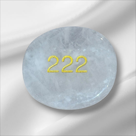 Rose Quartz Worry Stone - 222