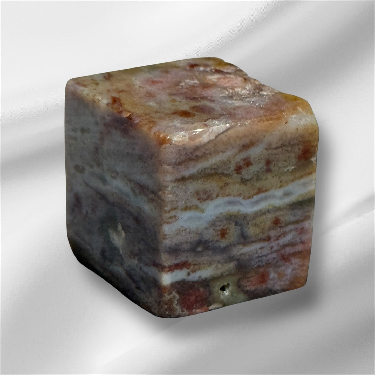 Ocean Jasper Cube