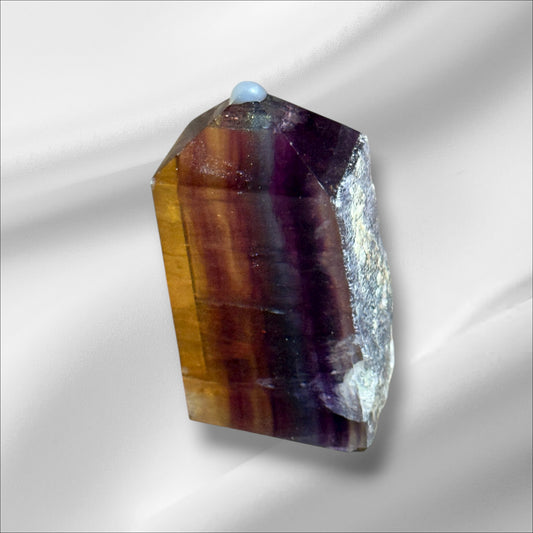 Candy Flourite Tower w/ Raw Edge