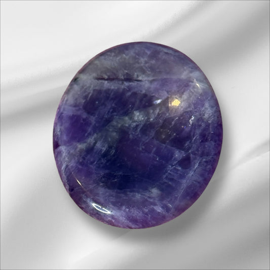 Amethyst Worry Stone