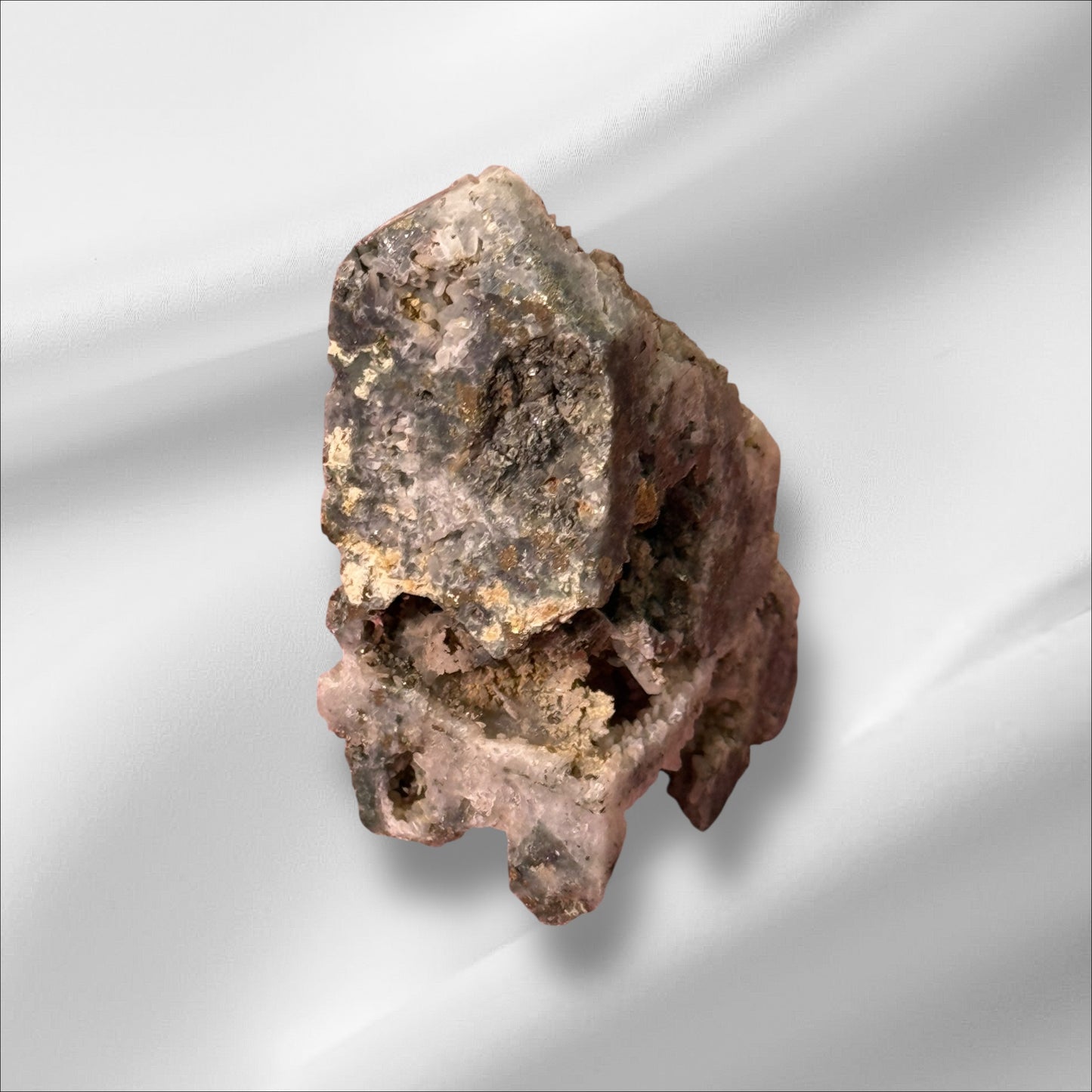 Pyrite with Quartz Tower