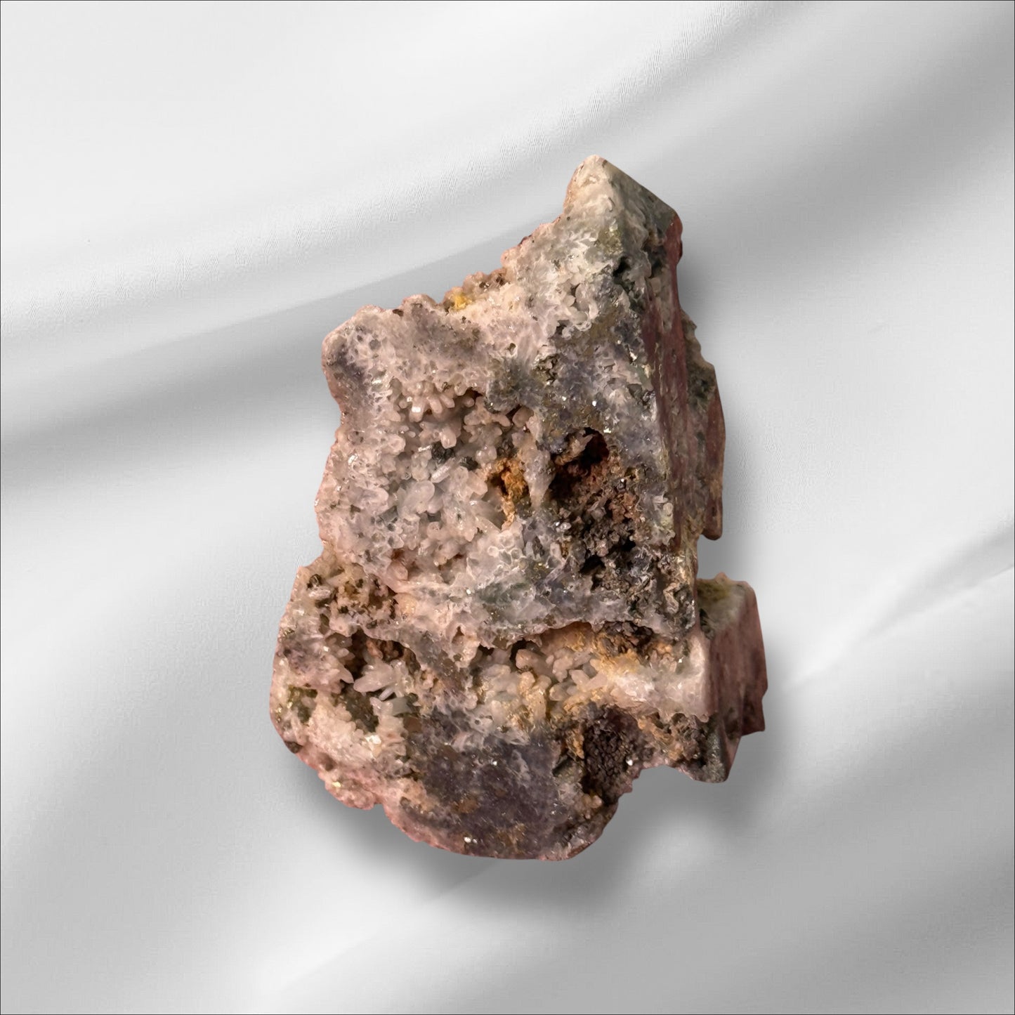 Pyrite with Quartz Tower