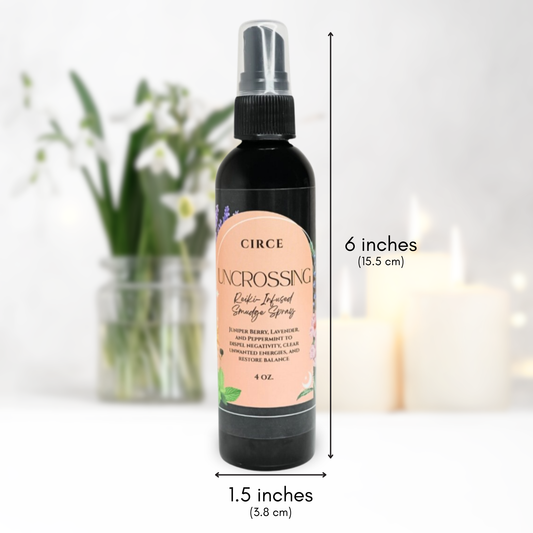 Uncrossing Smudge Spray - Energy Clearing Sage Smudge Spray