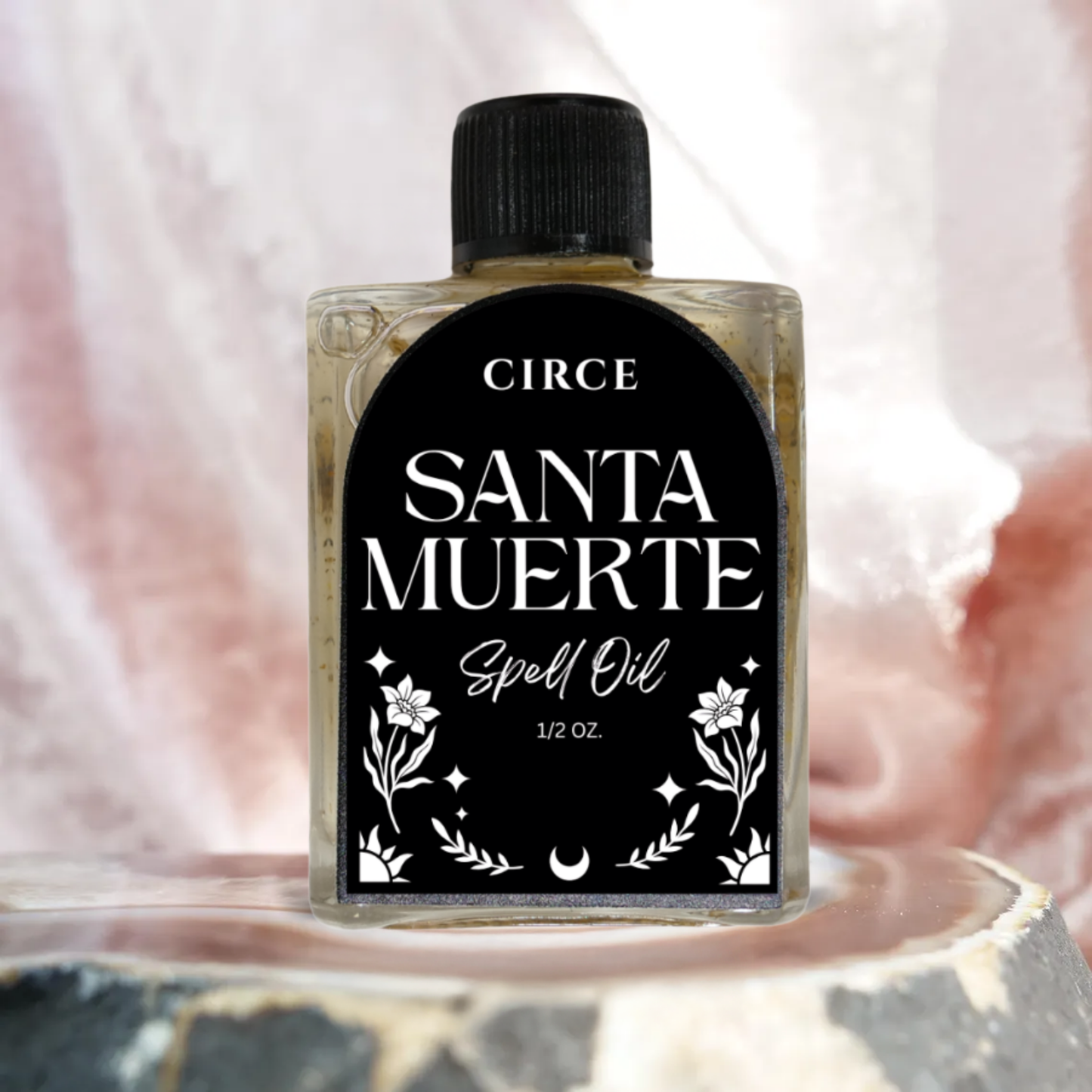 Santa Muerte Spell Oil - 1/2 oz Anointing Oil for Protection