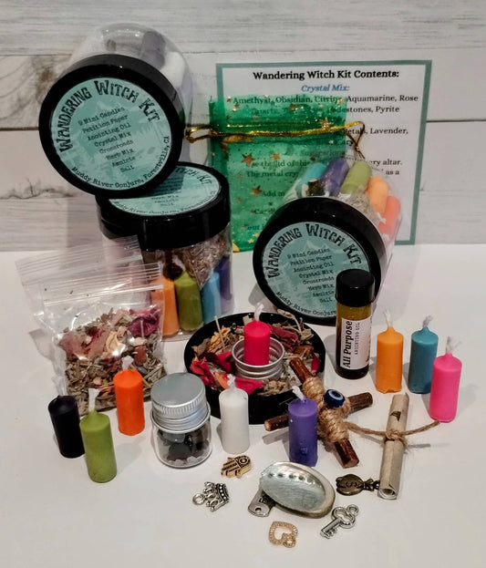 Wandering Witch Kit, Traveling Ritual Kit