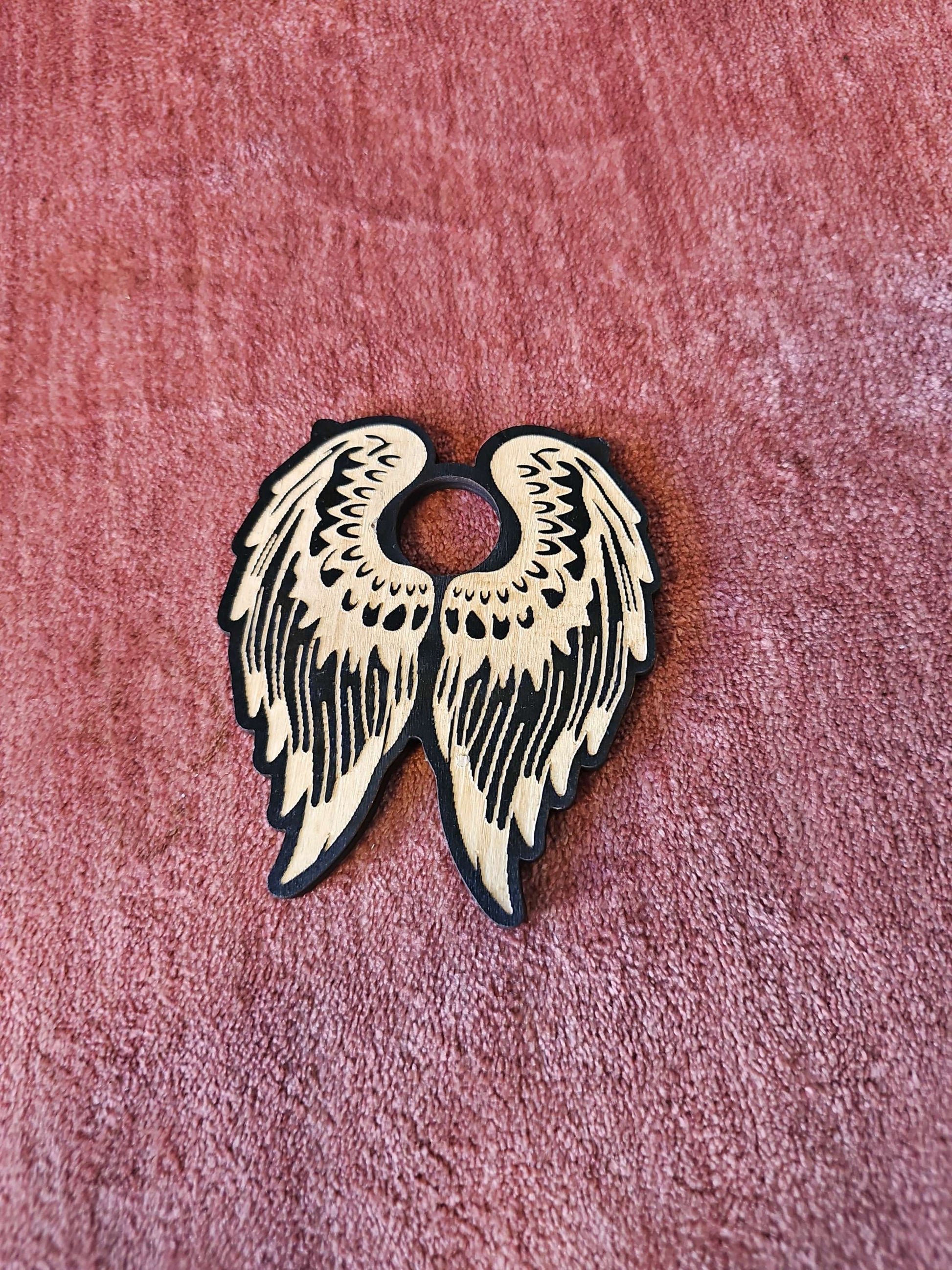 #268 Wood Wings Sphere Holder image 0