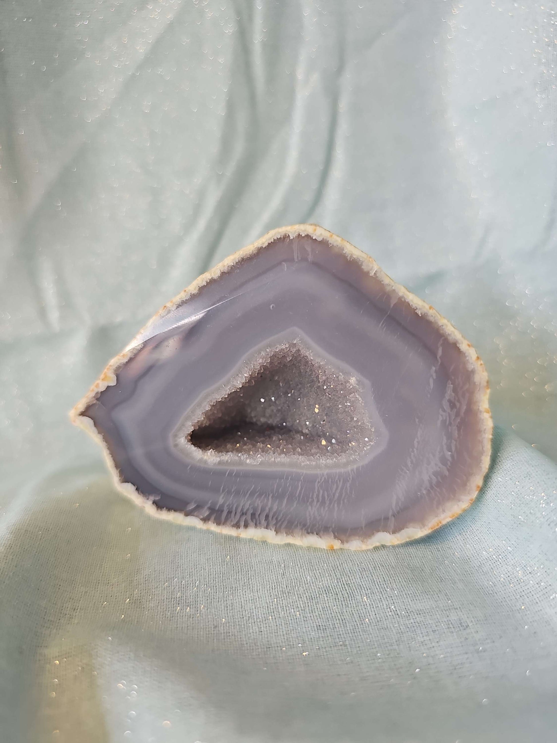 Agate Quartz Geode #567 image 0