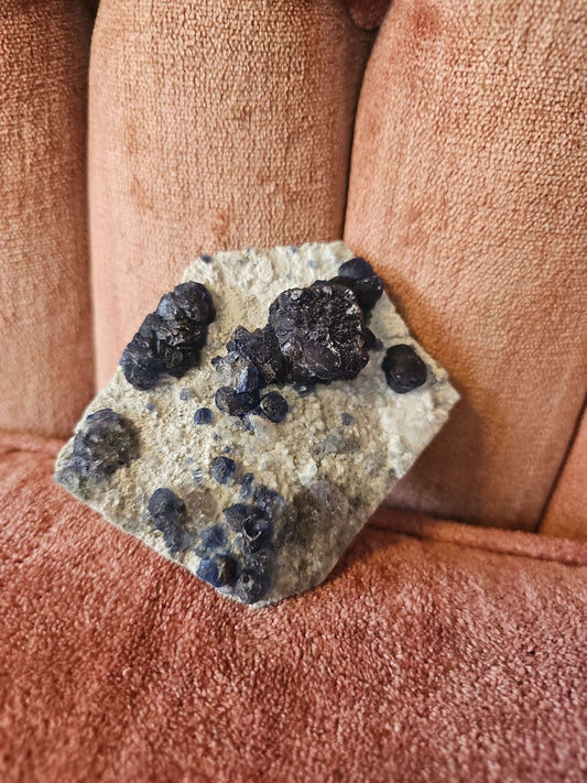 Blueberry Fluorite Raw #485 image 0