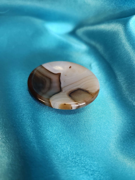 Brown Agate Worry Stone #7 image 0