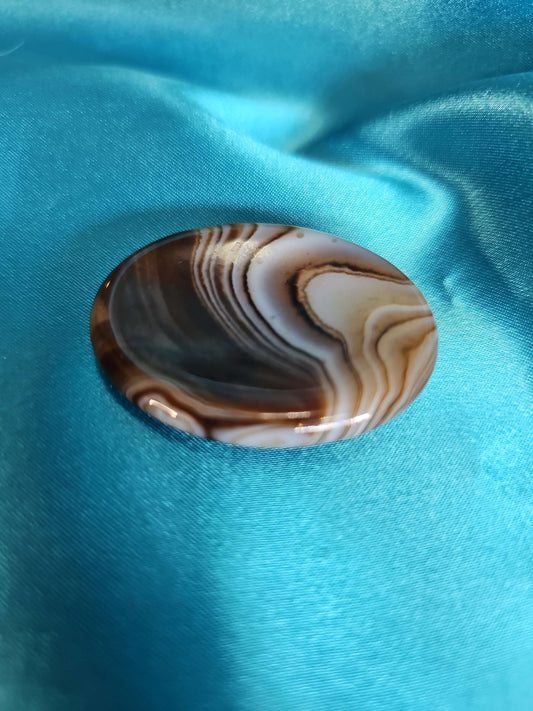 Brown Agate Worry Stone #8 image 0
