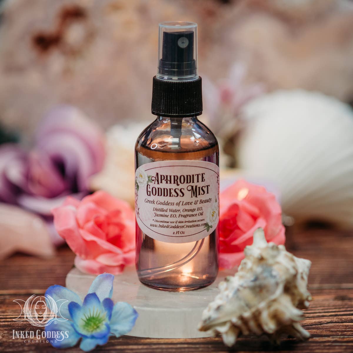 Aphrodite Goddess Mist for Love, Beauty and Eternal Youth