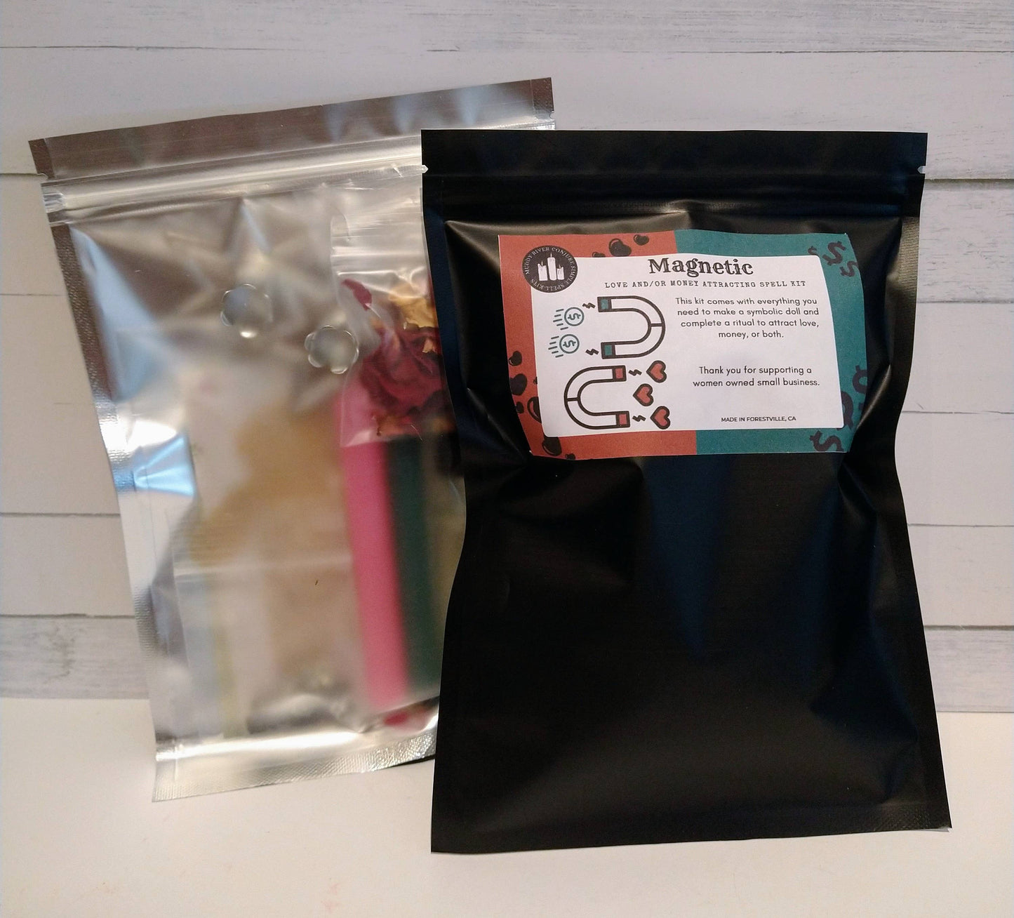 Magnetic Love and Money Attracting Spell, Ritual Kit