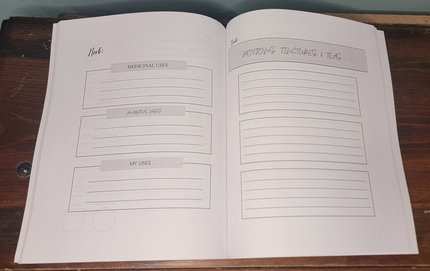Apothecary Herb Journal