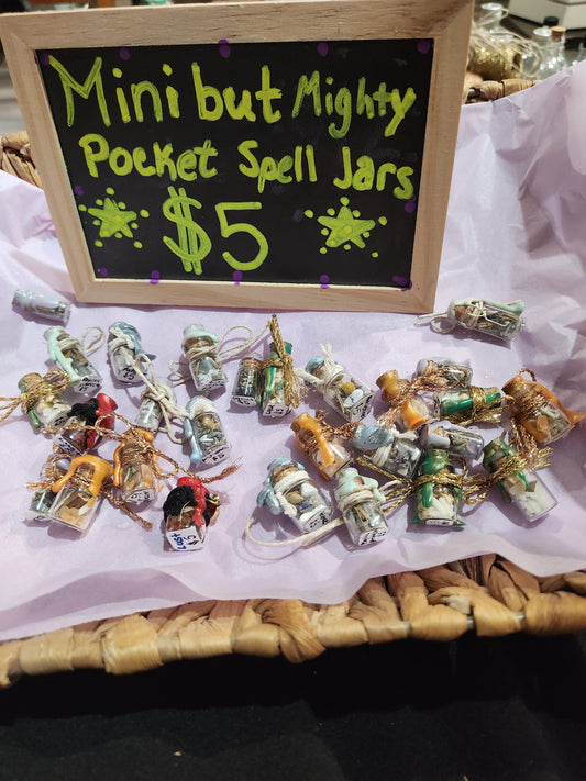 Mini but Mighty Pocket Spell Jars