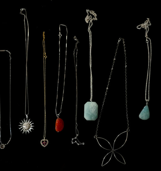 925 Necklaces w/ Pendent