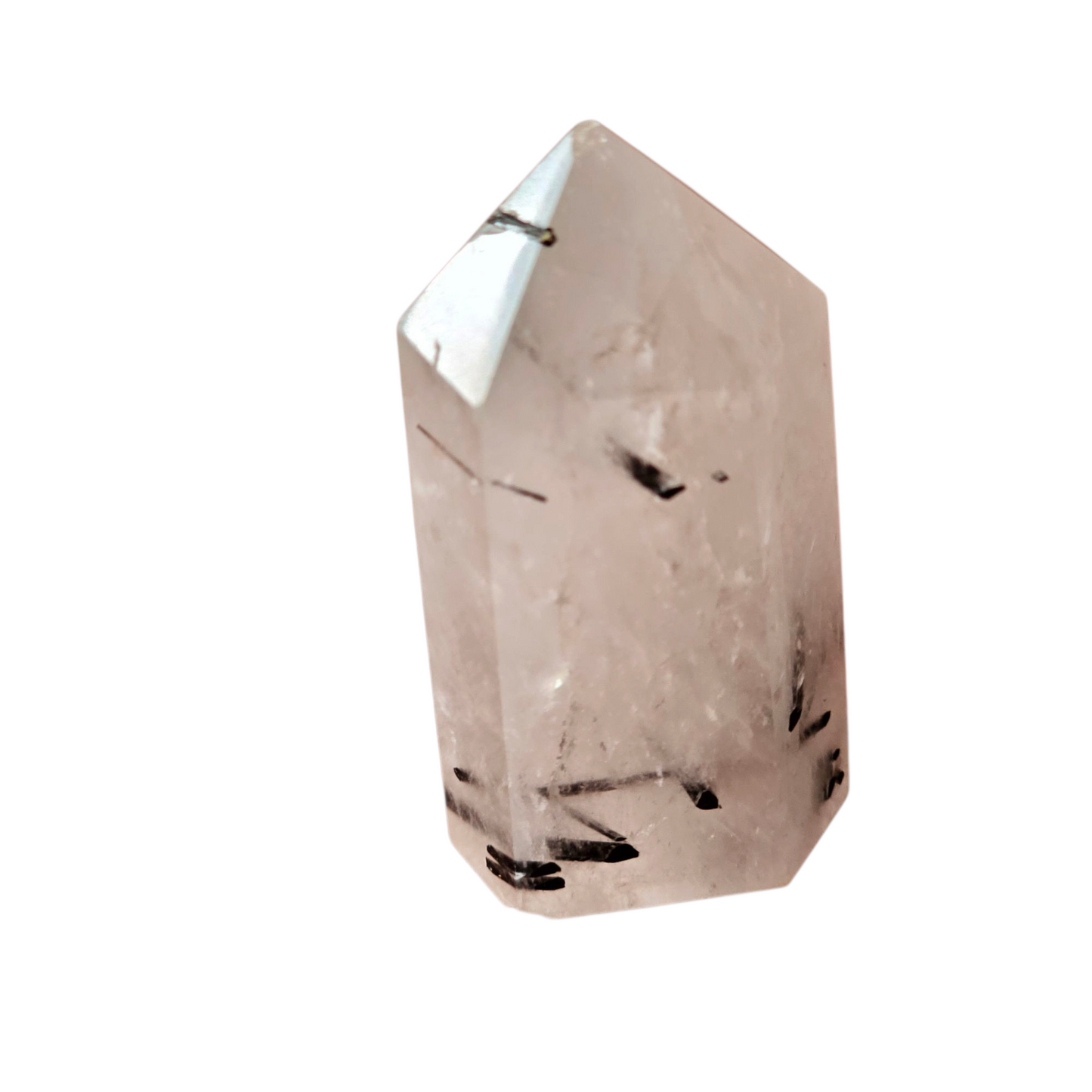 Black Tourmaline in Quartz