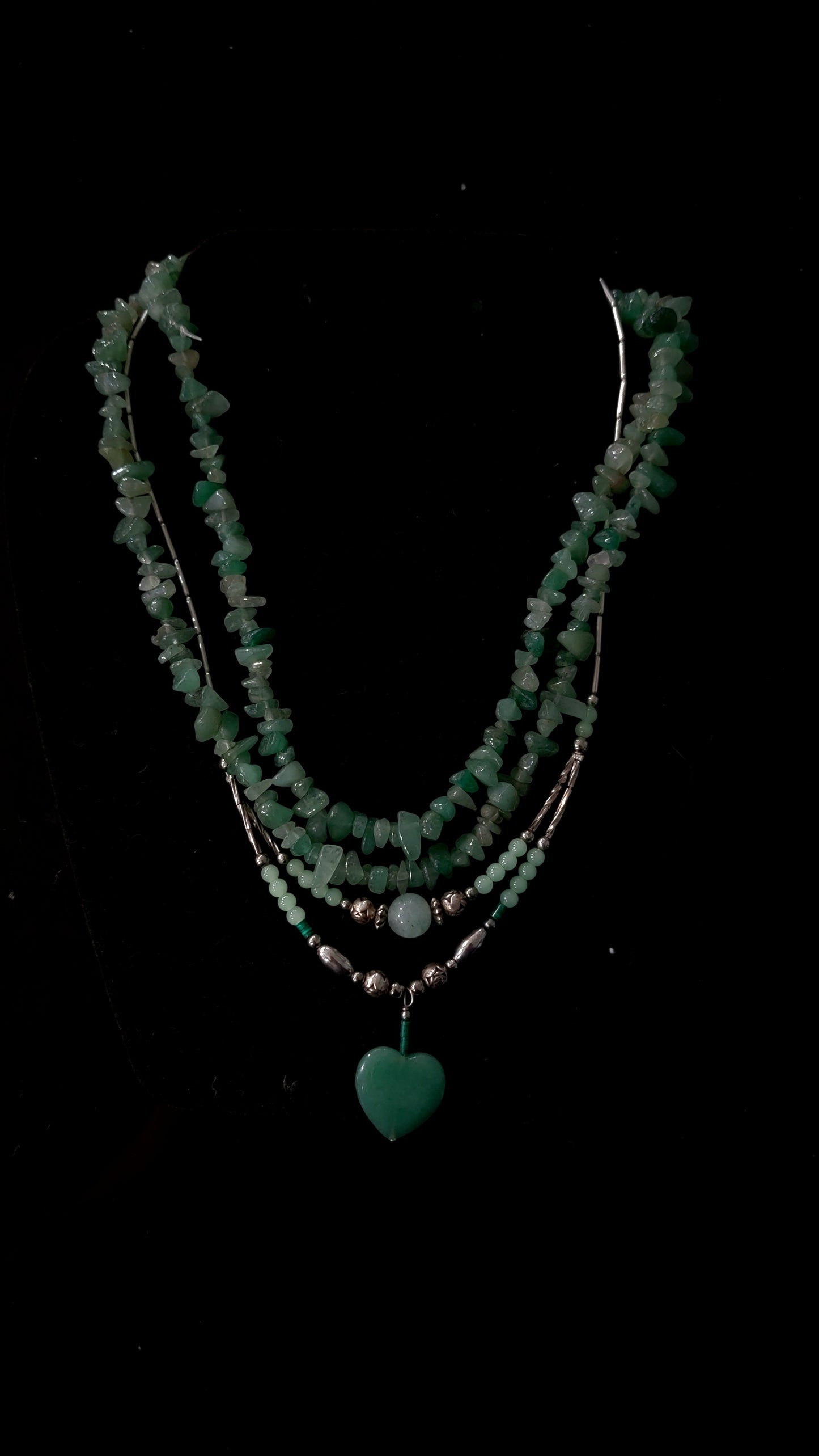 Jade, Adventurite, & 925 Set