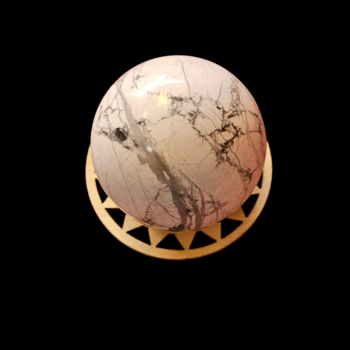 Howlite Sphere