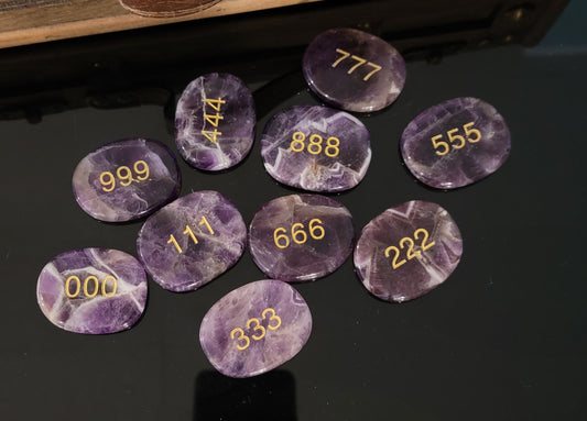 Angel number stones